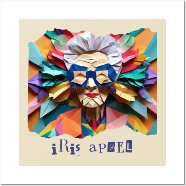 Iris Apfel fashion icon Wall Art by Alexander S.